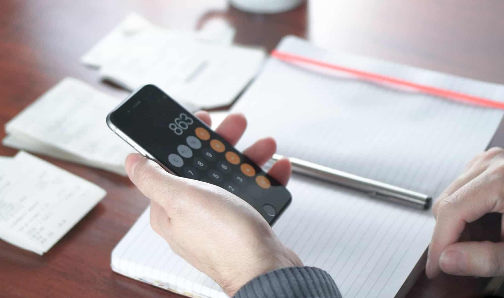 Calculadora telemovel