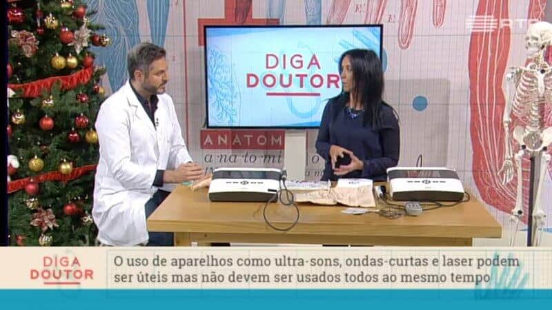 entrevista do diga o doutor na televisão