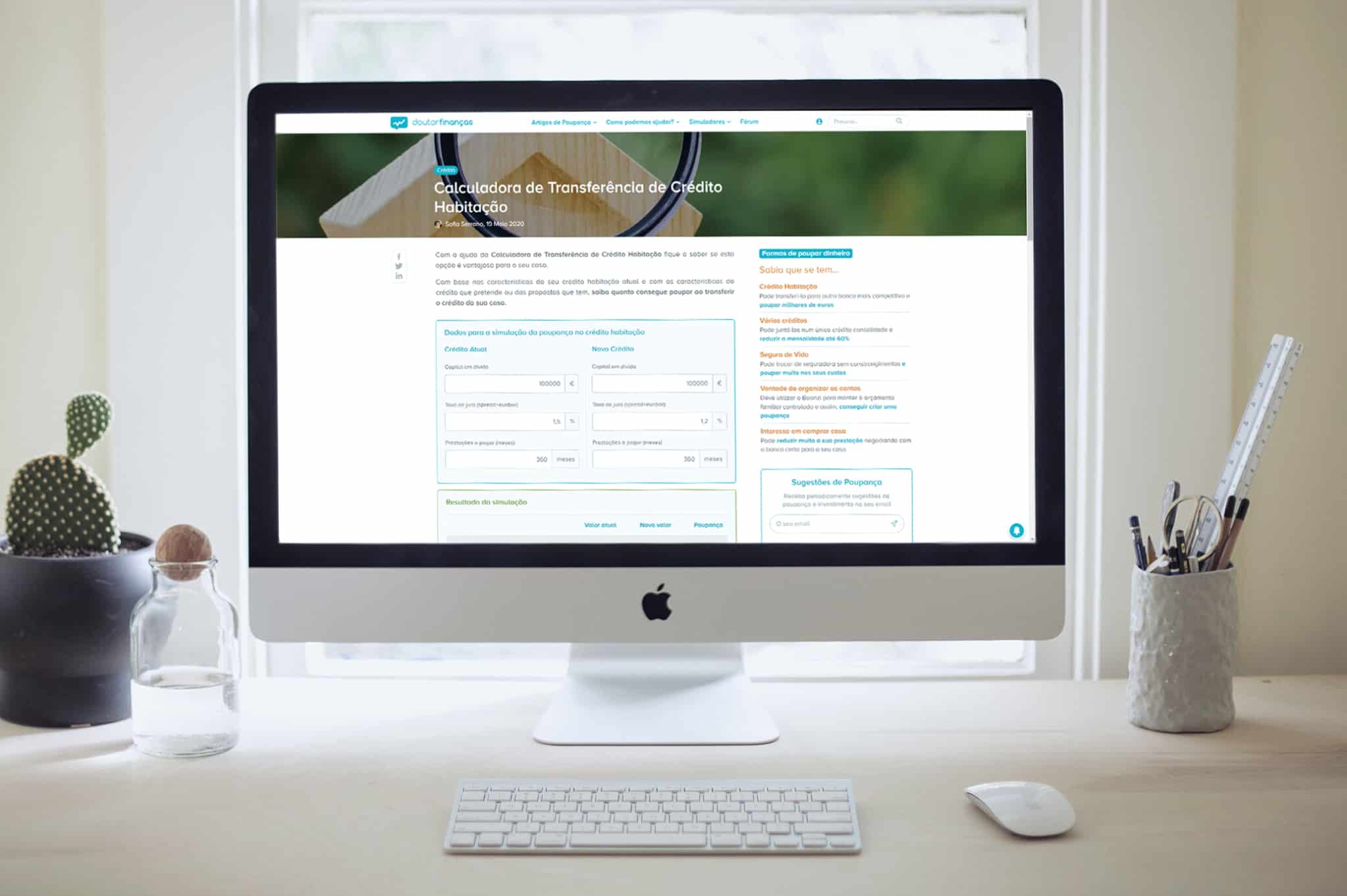 calculadora de transferência de crédito