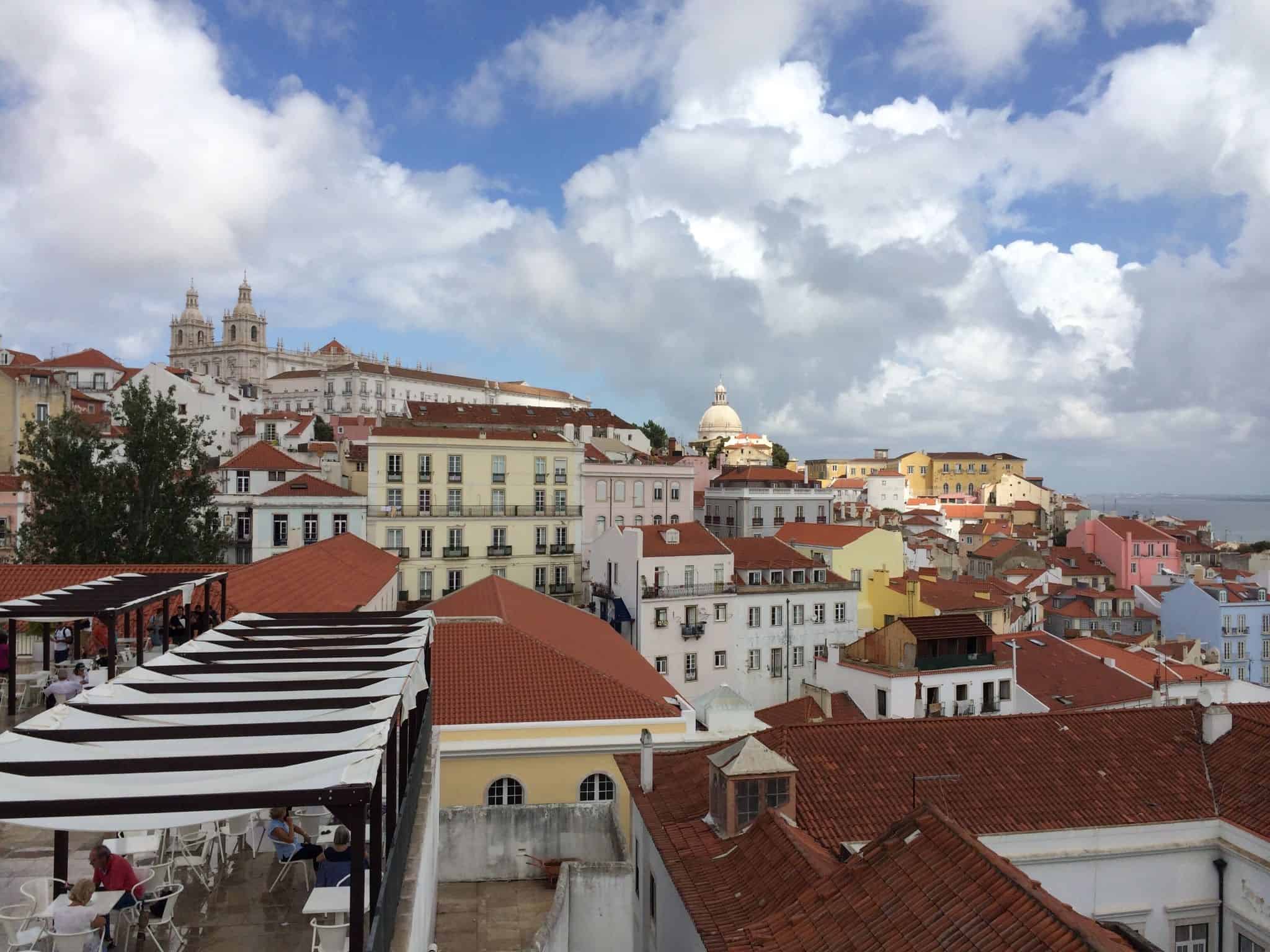 vista de Lisboa - casas