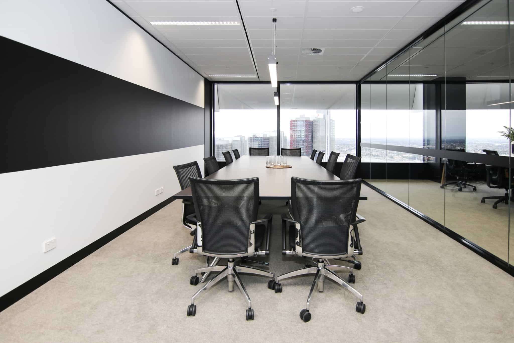 sala de reuniões vazia