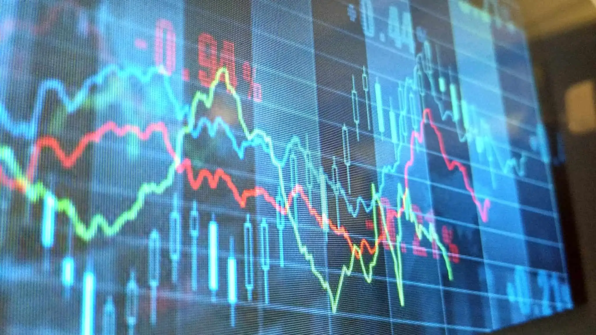 Quer investir na bolsa de valores? 7 cuidados base a ter em conta captura de ecran que mostra o gráfico com evolução das ações , em bolsa