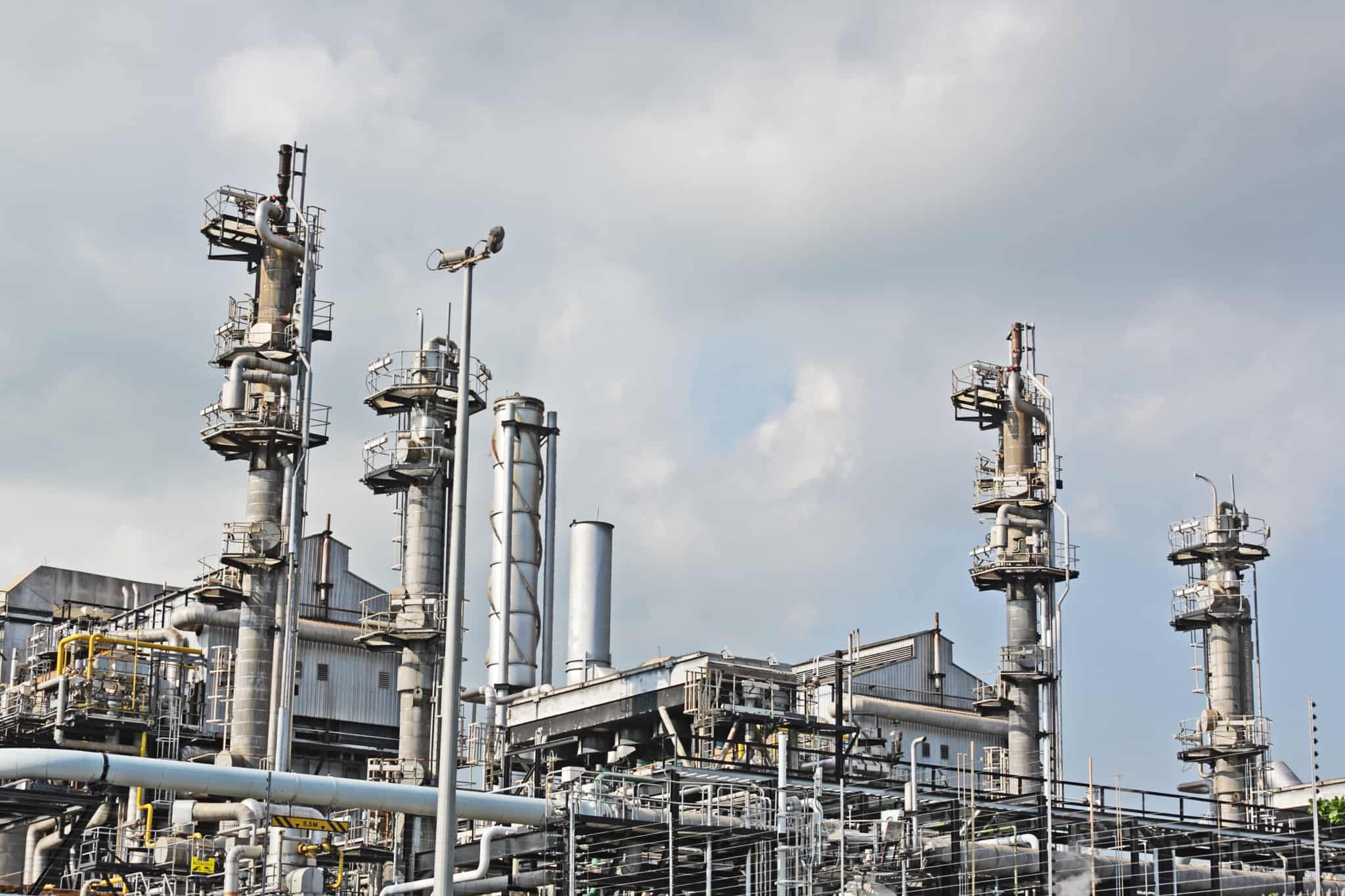 fachada de uma fábrica