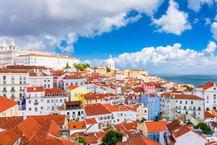 vista da cidade de Lisboa a ilustrar os novos dados da avaliação bancária na habitação