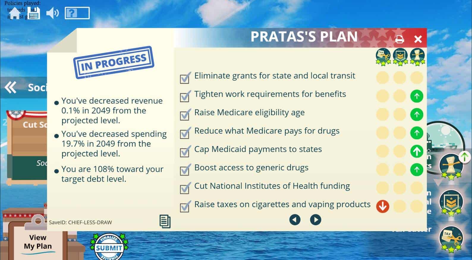 Imagem do jogo Fiscal Ship