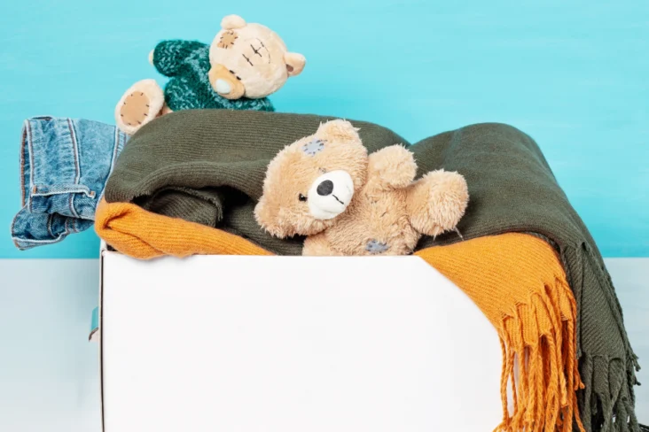 Imagem de um presente de caridade para o Natal