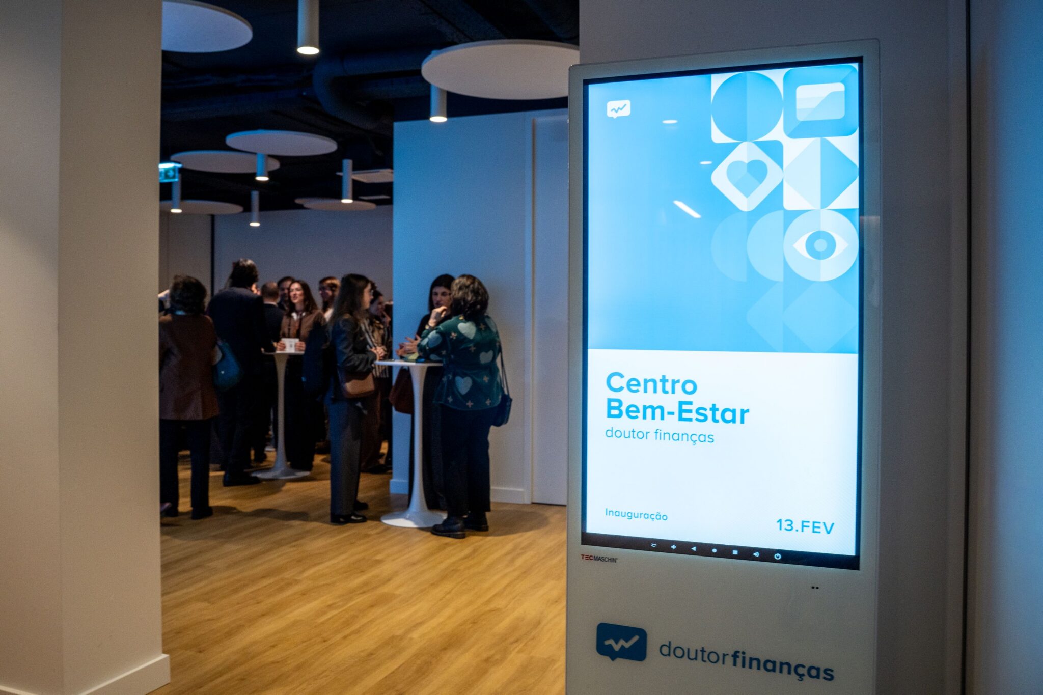Centro de Bem-Estar Doutor Finanças Inauguração