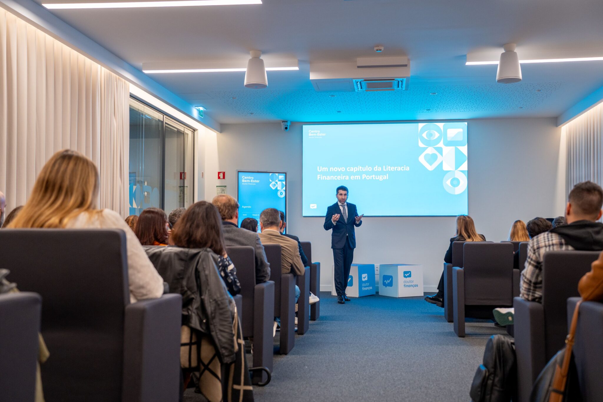 Centro de Bem-Estar Doutor Finanças Inauguração