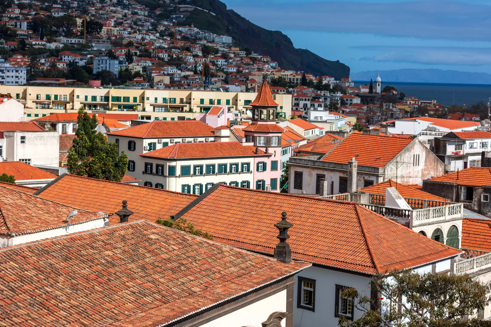 Vista panorâmica Funchal, Portugal