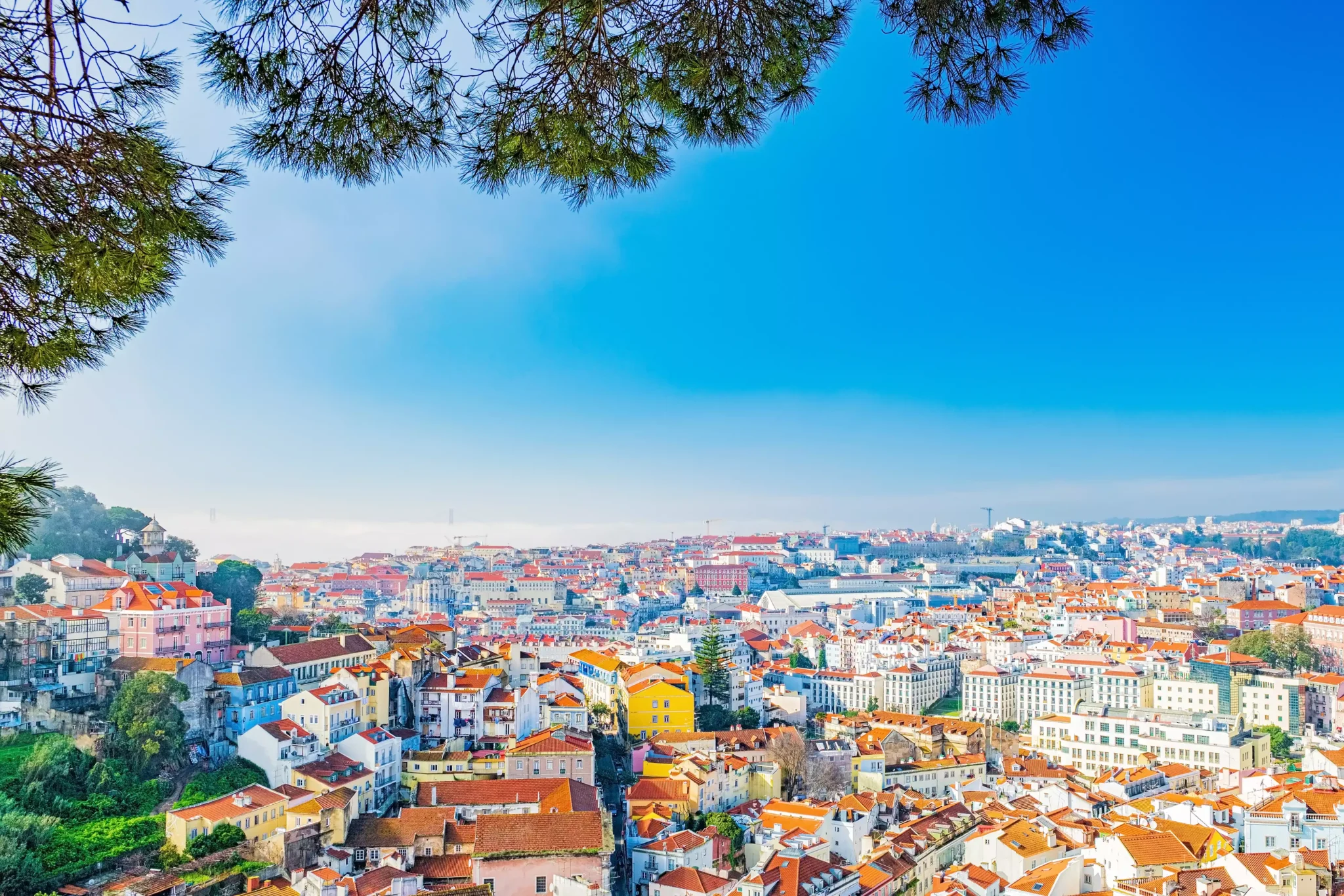 Vista da cidade de Lisboa