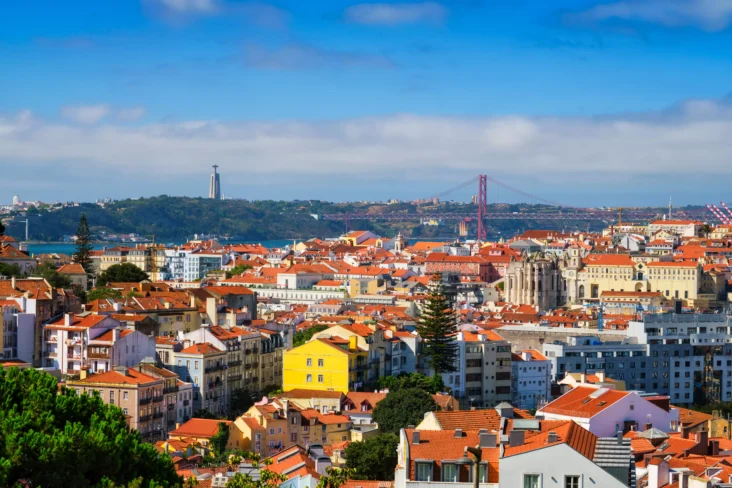 Vista da cidade de Lisboa
