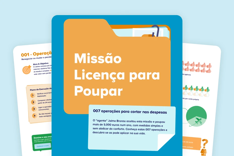 Imagem relativa ao descarregável "Missão Licença para poupar"
