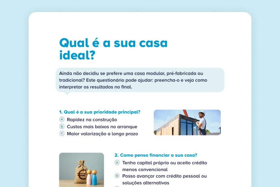 Imagem relativa ao descarregável "Qual é a sua casa ideal?"