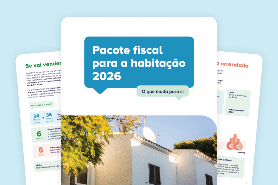 Imagem relativa ao descarregável "Pacote fiscal para a habitação 2026"