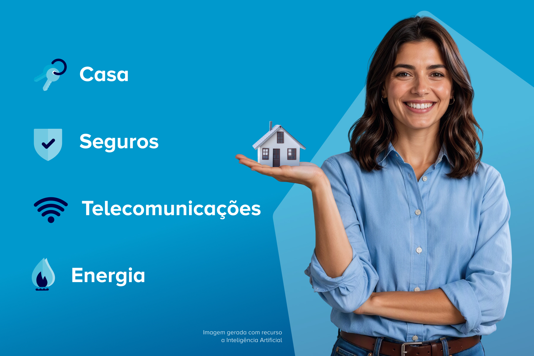 <b>Ecossistema Casa:</b><br>Casa e serviços num só lugar </b>